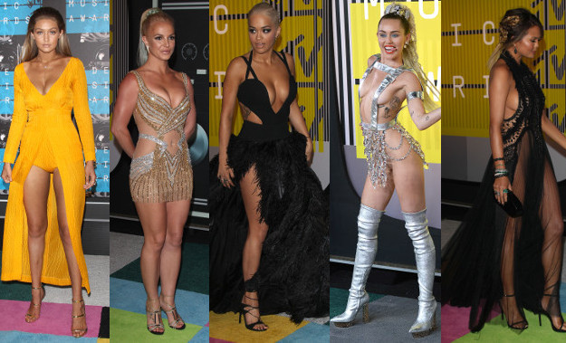 Cure, ponestalo materijala? Za dodjelu MTV VMA slavne ljepotice izabrale provokativne haljine