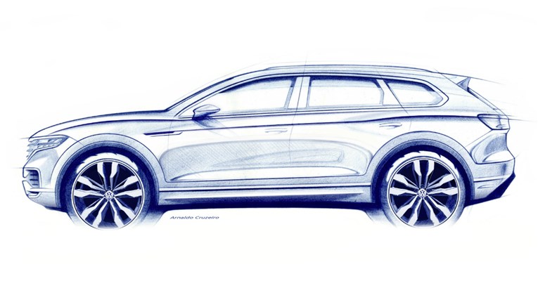 Volkswagen najavio novi Touareg, premijera idućeg mjeseca u Pekingu