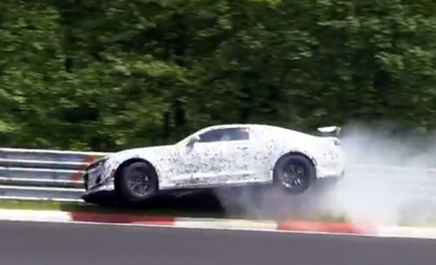 I Camaro stradao na Nurburgringu