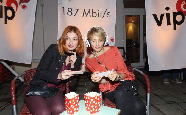 Prvi Vip mobile cinema event uz vipnetovu 4G+/LTE mrežu
