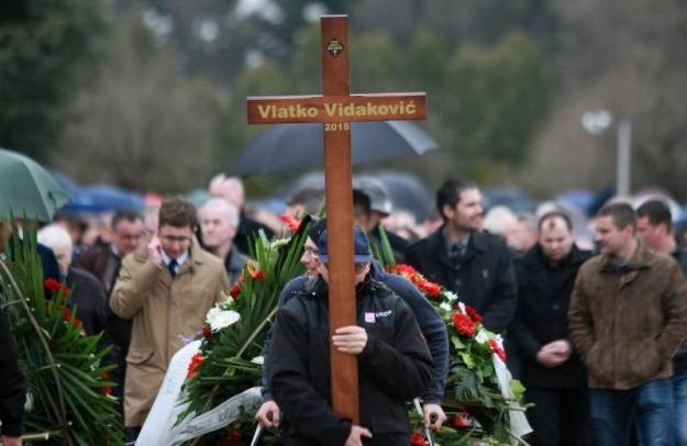 U Osijeku pokopan ubijeni odvjetnik Vlatko Vidaković