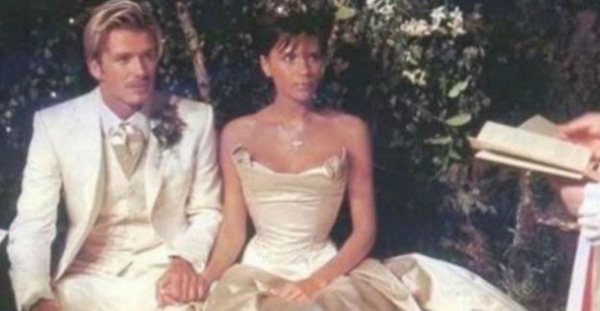 Retro fotka s vjenčanja: David Beckham zaželio Victoriji sretnu 17. godišnjicu braka emotivnom porukom