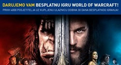 Cinestar daruje prvih 4000 fanova filma Warcraft: Početak besplatnom igricom World of Warcraft
