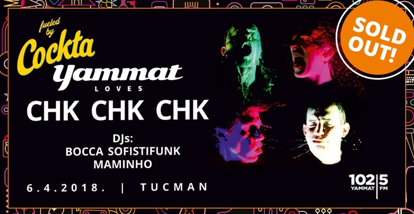 Rasprodan koncert Chk Chk Chk (!!!) u Tucmanu