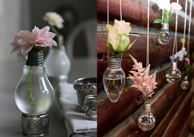 DIY: Zamijeni dosadne vaze zanimljivim žaruljama