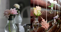 DIY: Zamijeni dosadne vaze zanimljivim žaruljama