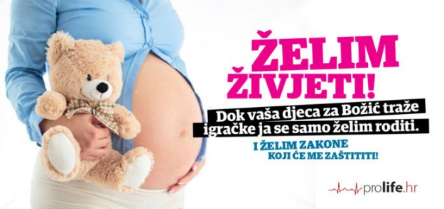 FOTO Po Zagrebu osvanuli jumbo plakati protiv pobačaja