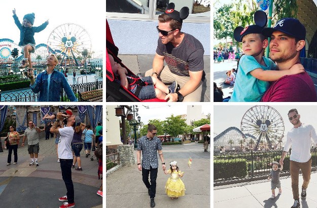 Naš novi najdraži Instagram profil: Zgodni tatice u Disneylandu