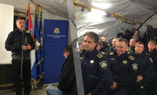 Milanović ponosan na policiju: Svaka vam čast na poslu i srčanosti oko izbjeglica, tako se to radi!