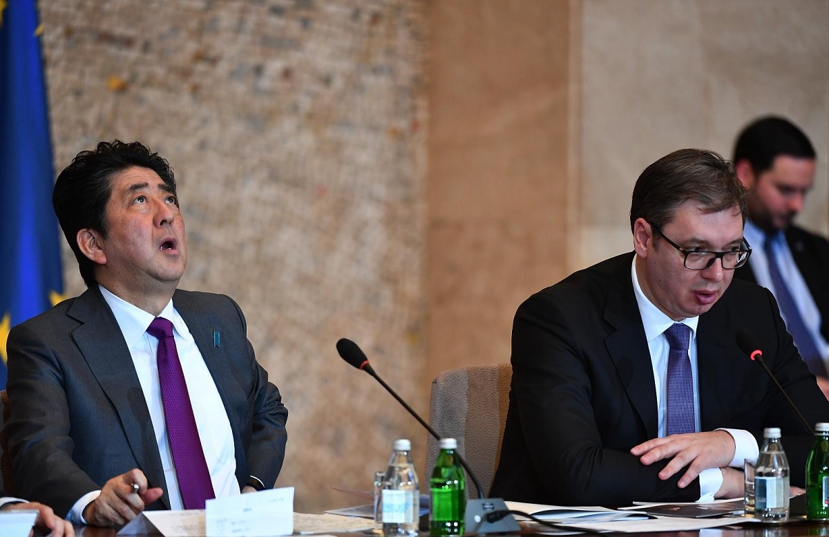 Japanski premijer stigao u posjet Beogradu