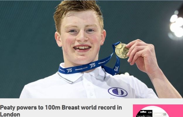 20-godišnji Britanac postavio novi svjetski rekord na 100 metara prsno