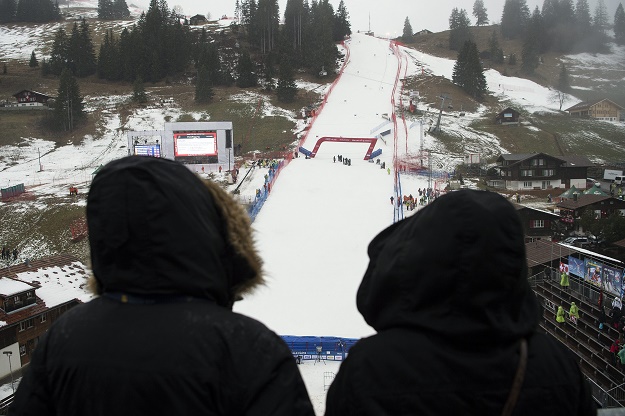 Kiša otkazala veleslalom za skijaše u Adelbodenu