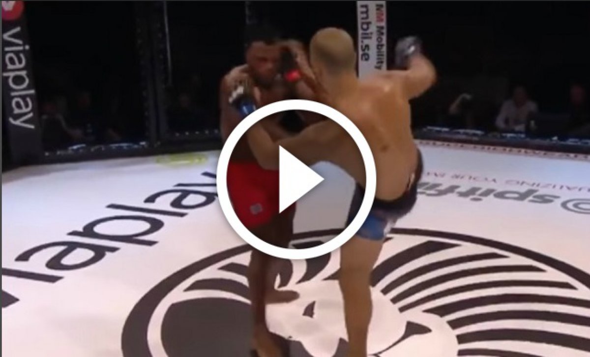 Spektakularan nokaut: Pogledajte fenomenalan high kick u duelu bivših UFC boraca