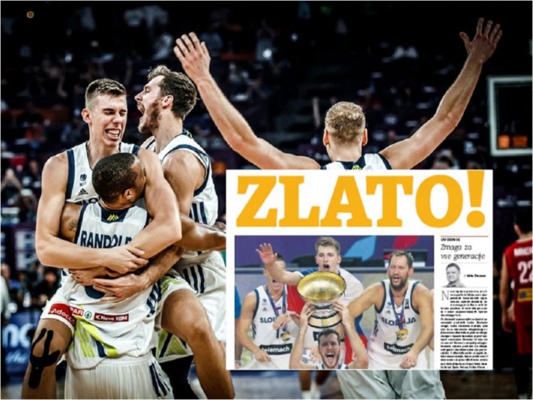 Pogledajte kako izgledaju slovenske naslovnice jutro nakon povijesne pobjede