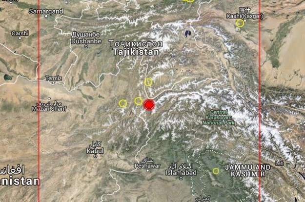 Snažan potres pogodio Afganistan, tlo se treslo i u Pakistanu i Indiji