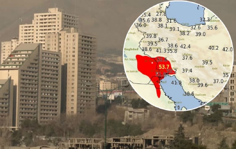 U Iranu izmjereno 53.7 Celzijevih stupnjeva, jedna od najviših temperatura u povijesti