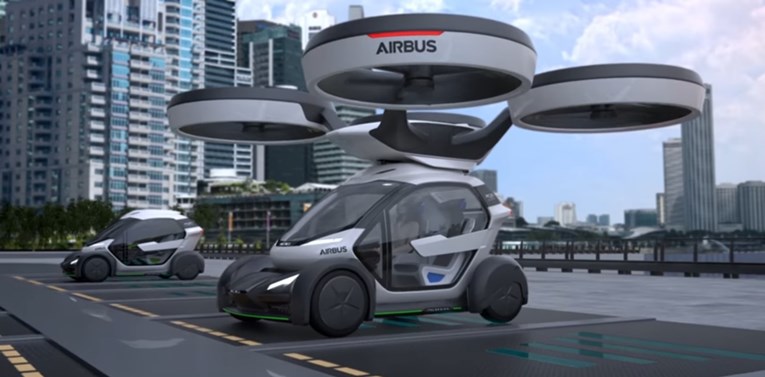 VIDEO Airbus predstavio leteći automobil