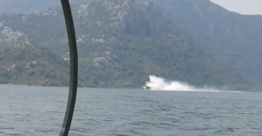 Objavljena snimka prevrtanja Air Tractora na Skadarskom jezeru