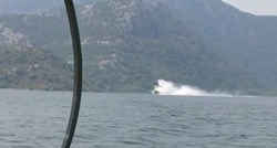 Objavljena snimka prevrtanja Air Tractora na Skadarskom jezeru