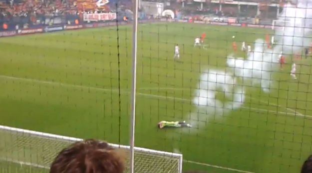 Snimka s tribine otkriva kako je izgledao užasavajući trenutak u Podgorici