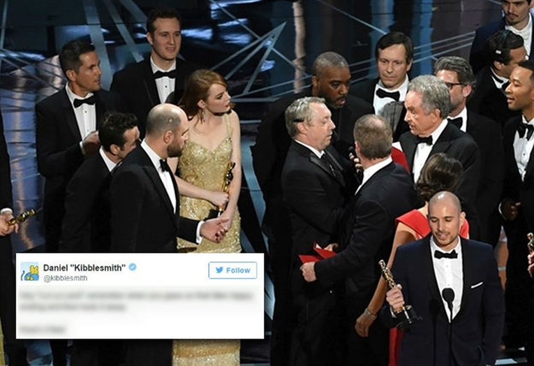 Zbog ovog tvita svi misle da je ekipa filma "La La Land" zaslužila onu katastrofu na Oscarima