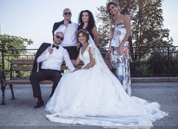 Alan Hržica oženio ekonomisticu Ricardu:  Vjenčanje vodila tri svećenika
