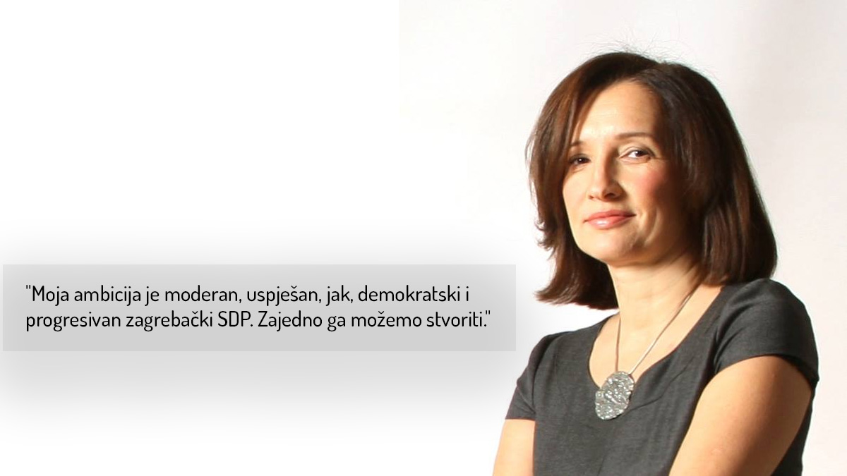 Kolarić želi postati šefica zagrebačkog SDP-a: "Bez jakog Zagreba, nema jakog SDP-a"