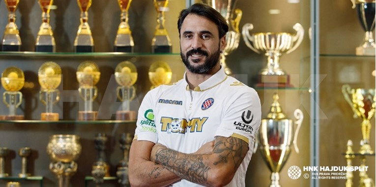 Hugo Almeida stigao na Poljud! "Odmah vidim da je Hajduk veliki klub!