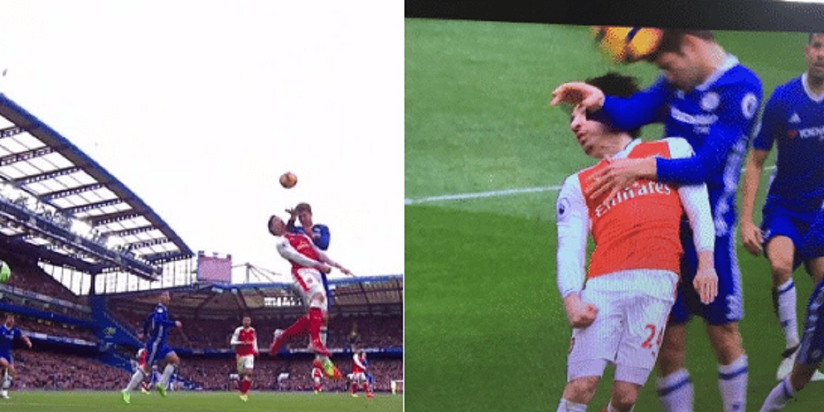 VELIKA NEPRAVDA Chelsea gol za naslov zabio uz lakat u vilicu Arsenalovom braniču