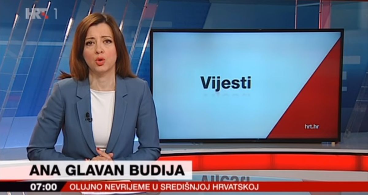 Voditeljica HRT-a jedva je odradila vijesti do kraja, gledatelji ljutiti: "HRT postaje očajan"
