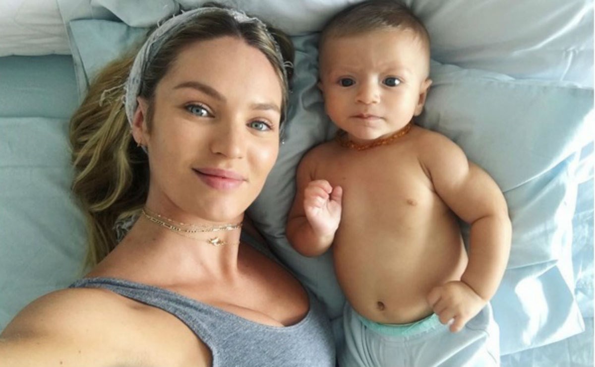 Primjećujete li nešto neobično na sinu "anđelice" Candice Swanepoel?