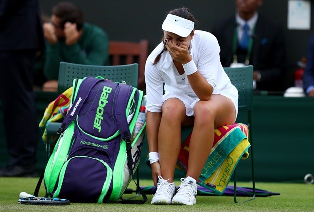 VIDEO Konjuh u suzama napušta Wimbledon: Treća igračica svijeta drhtala pred hrvatskom tinejdžerkom