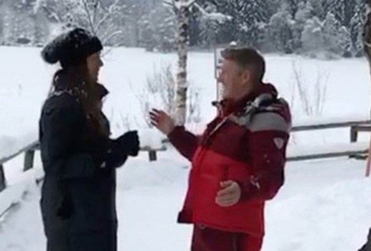 VIDEO Otac Bastiana Schweinsteigera se našalio s njim i Anom: "Tata, vratit ću ti za ovo"