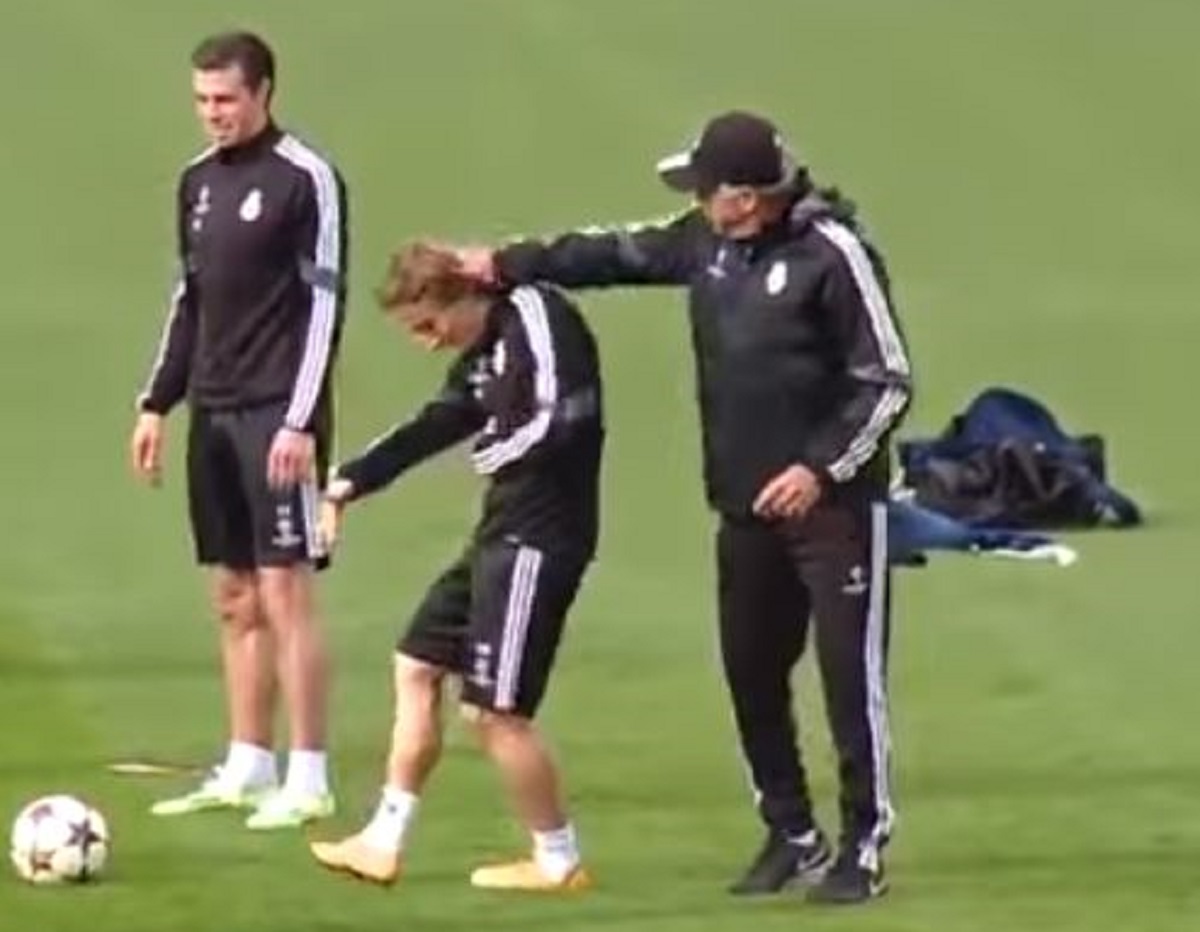 ANCELOTTI I MODRIĆ Kapetan Hrvatske pod njim je postao najbolji veznjak svijeta
