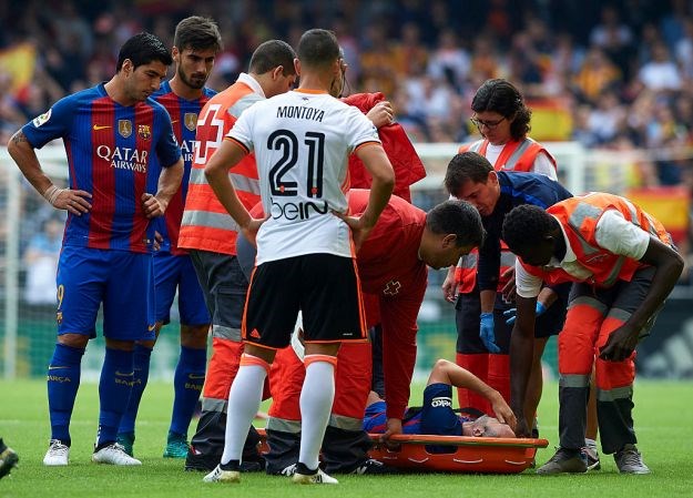 Pogledajte tešku ozljedu Inieste protiv Valencije