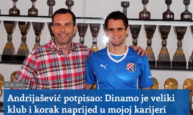 Andrijaševića Dinamo poslao u filijalu, pola godine nakon što ga je Hajduku platio 750 tisuća eura!