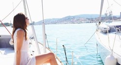 Svjetski poznata blogerica uživa na hrvatskoj obali: Zgodnu Andy oduševili zalasci sunca