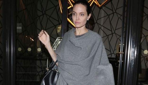 FOTO Kost i koža: Angelina Jolie spala na samo 35 kilograma