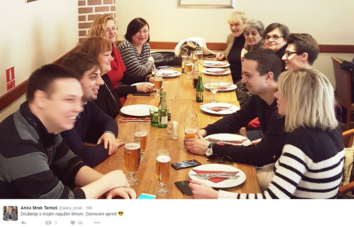 Anka Mrak Taritaš trola Kolindu: "Domovini vjerni"