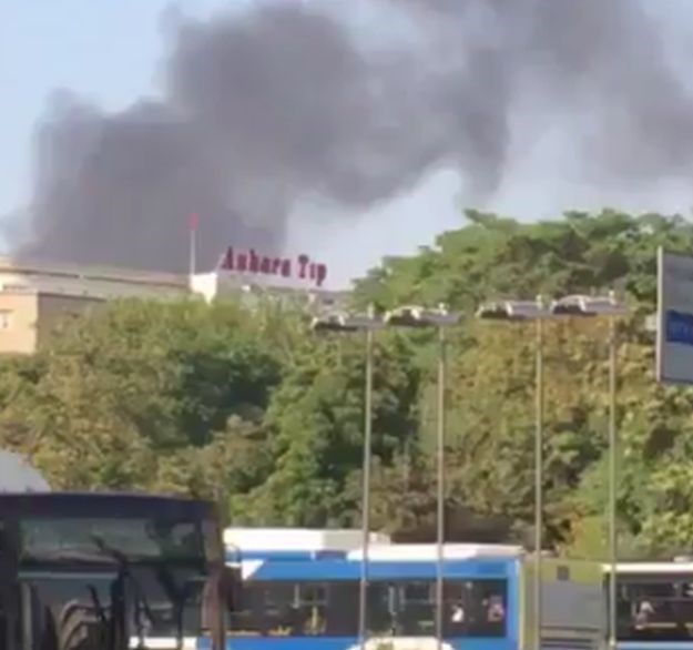 Demantirana informacija o eksploziji: Požar u Ankari