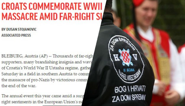 AP i Der Standard o komemoraciji u Bleiburgu: To je atrakcija za fašiste, ne može bez ustaša