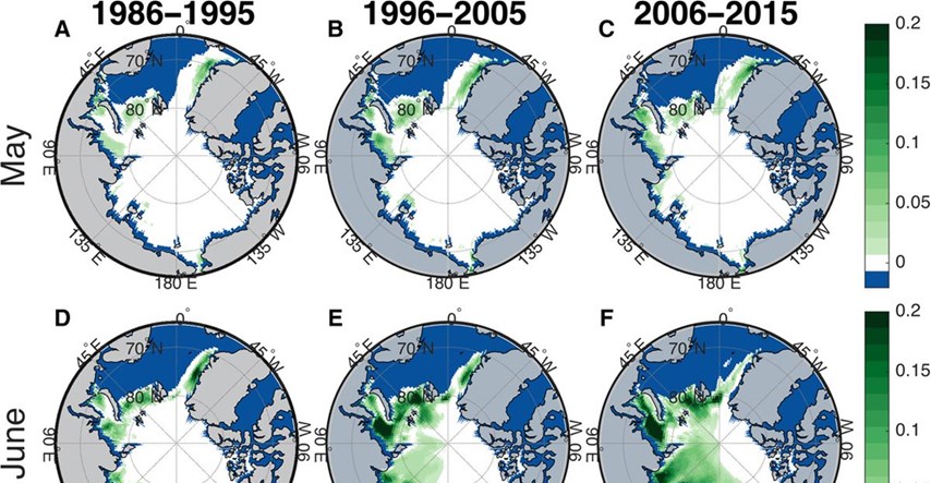 Arktik pozelenio zbog rekordnog otapanja leda