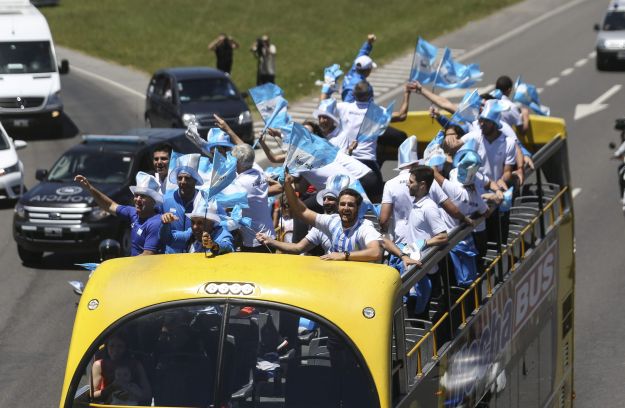 Argentinci dočekali heroje, Del Potro: Sad mogu mirno spavati