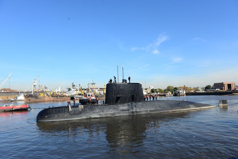 Argentinska podmornica prijavila požar prije nego što je nestala