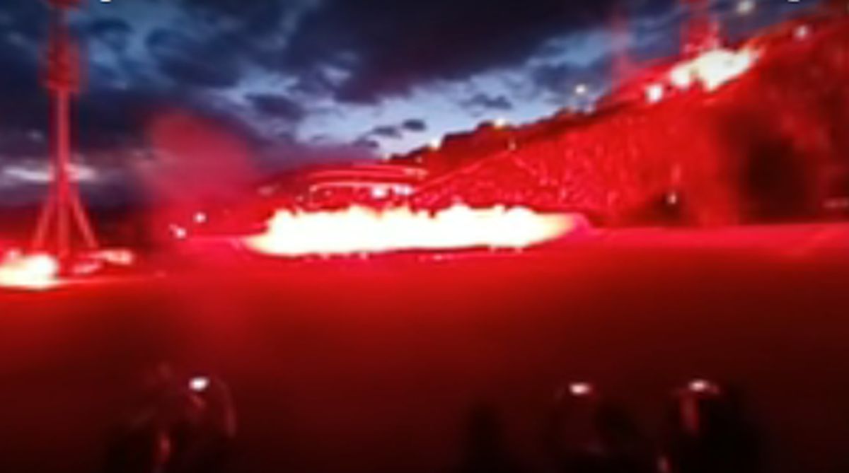RIJEKA GORI Armada spektakularnom bakljadom proslavila 30. rođendan