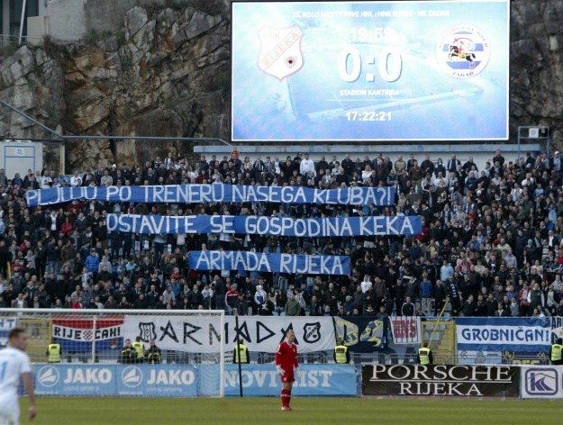 Rijeka zabila četiri komada Štimčevom Zadru, Armada podržala Keka