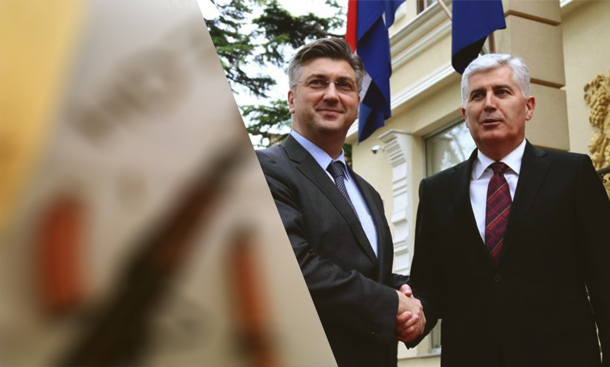 KLANJE, ORUŽJE I HDZ Pogledajte ovu sliku, u njoj je sažet sav jad današnjeg društva