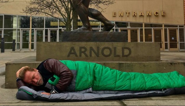 Schwarzenegger kao beskućnik spavao na ulici: "Vremena su se promijenila"