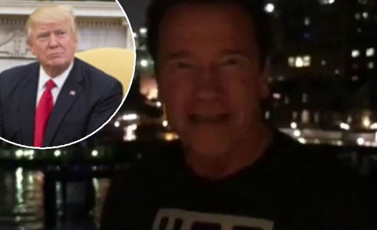 Schwarzenegger oprao Trumpa video porukom: "Što je? Zaglibio si? Daj da ti ja kažem par stvari"