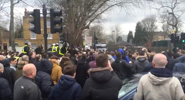 Potukli se navijači Tottenhama i Arsenala
